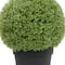 22" Unlit Artificial Boxwood Ball Topiary in Round Pot